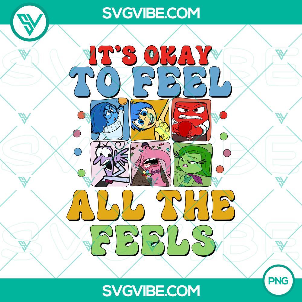 inside out 2 png it amp 8217 s okay to feel all the feels png design files mockup