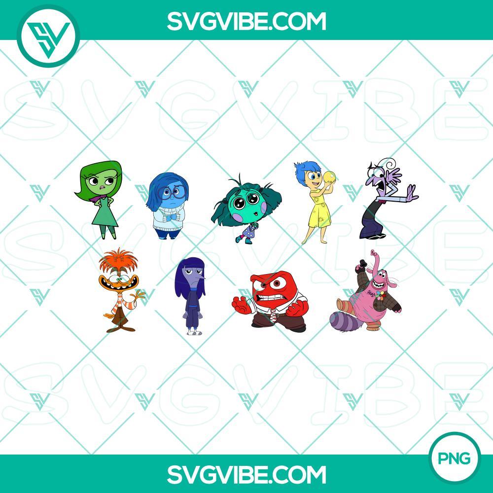 inside out 2 characters png inside out 2 clipart png mockup