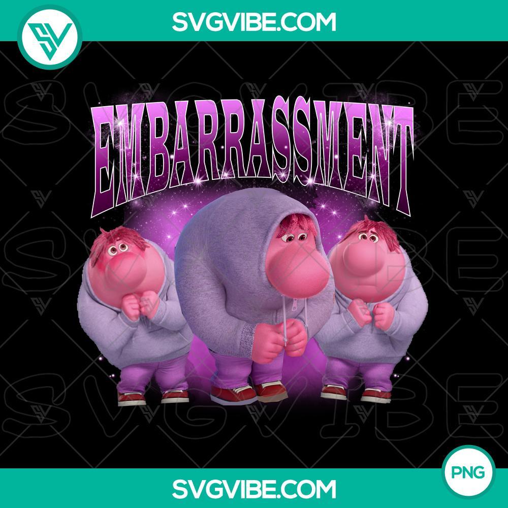 embarrassment inside out 2 png sublimation design mockup