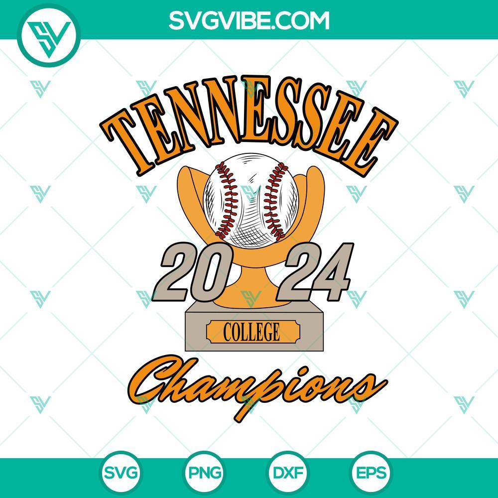 tennessee baseball 2024 svg tennessee volunteers college world series champions svg mockup