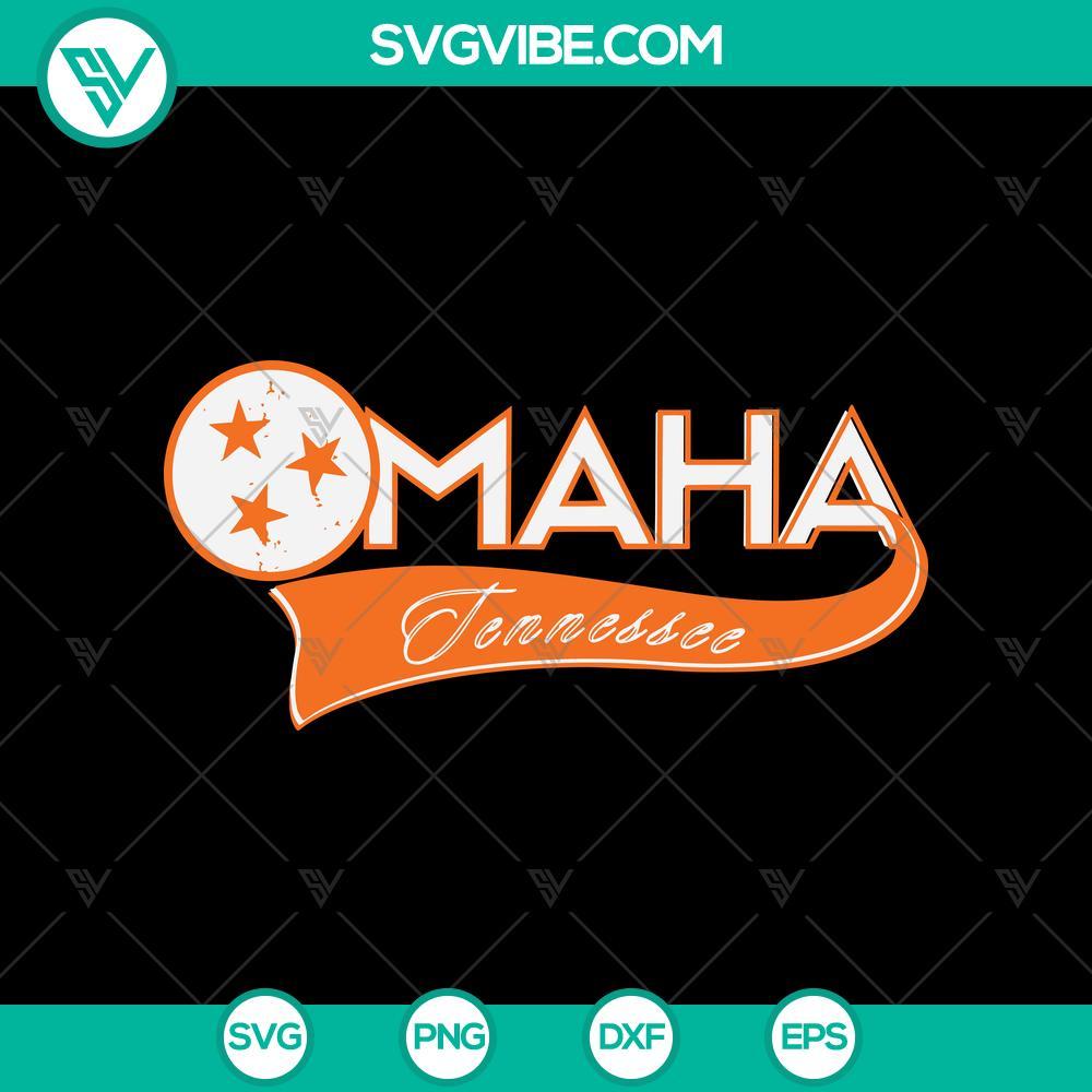 omaha tennessee svg tennessee volunteers svg baseball svg mockup