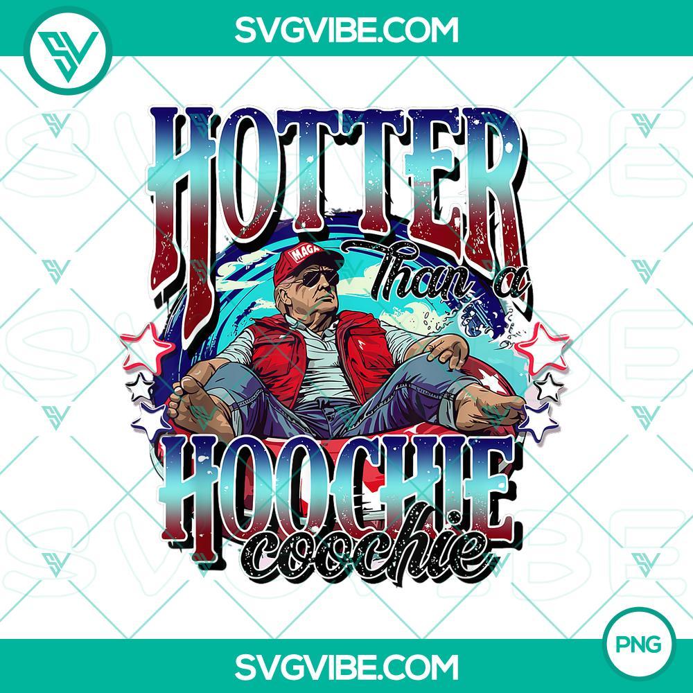 trump hotter than a hoochie coochie png sublimation designs mockup