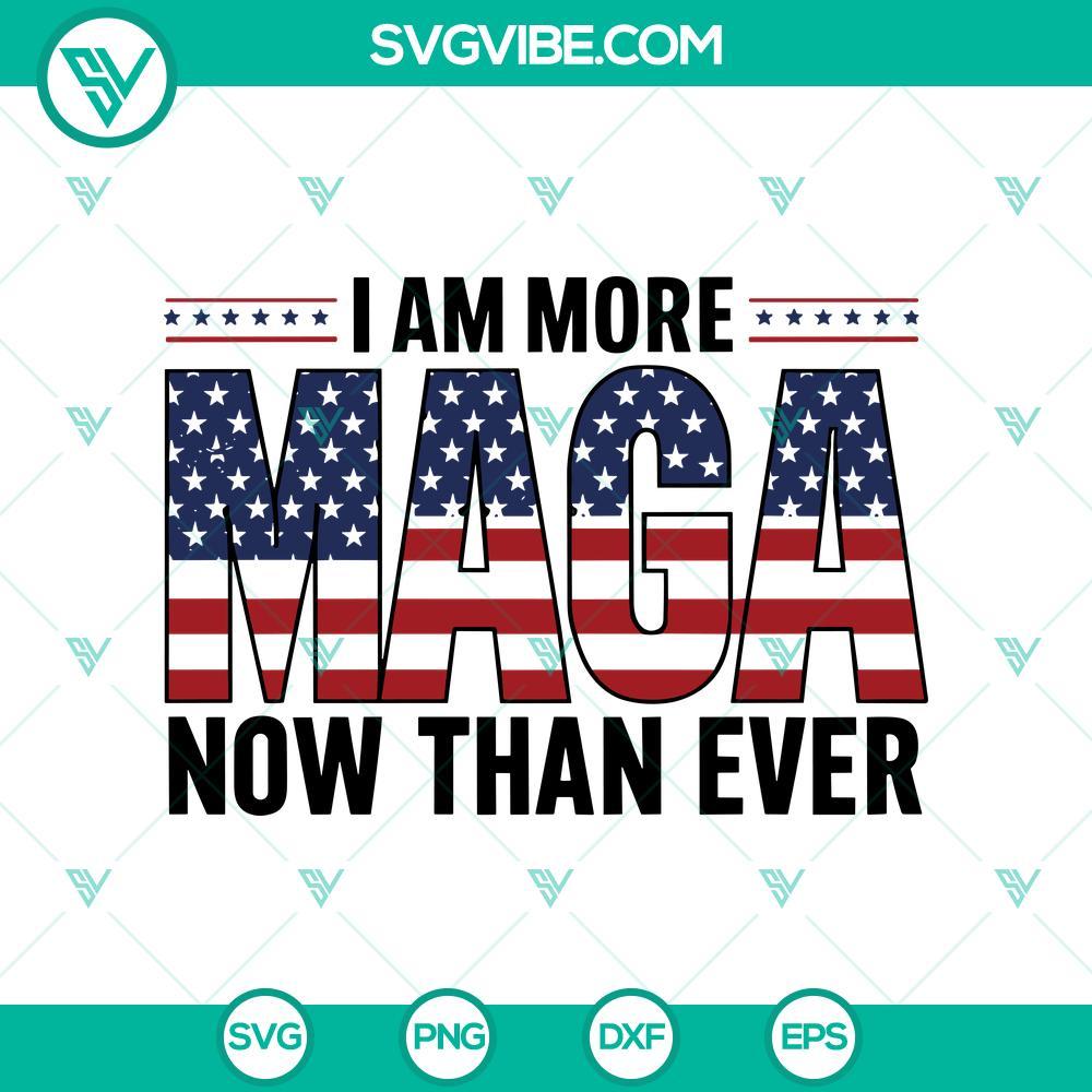 i am more maga now than ever svg maga usa flag svg mockup