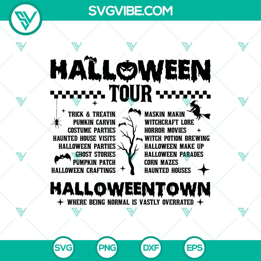 halloween tour svg