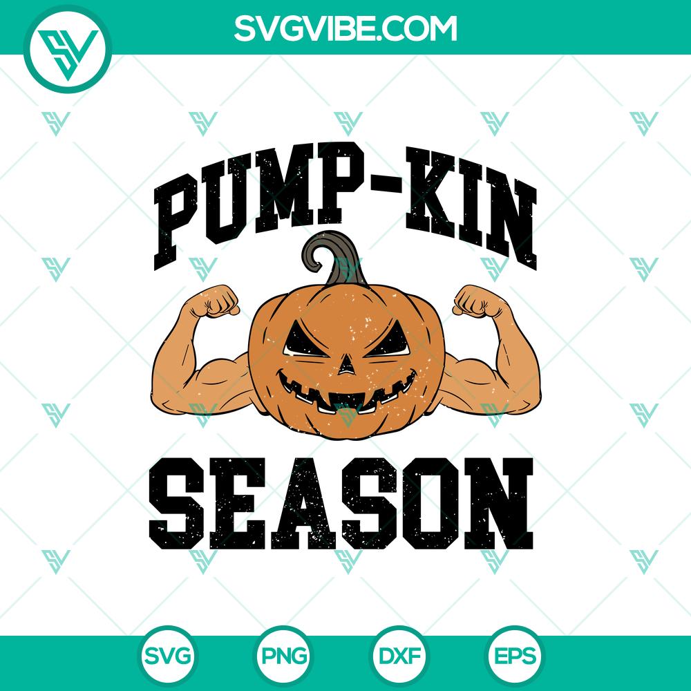 pumpkin season gymer svg