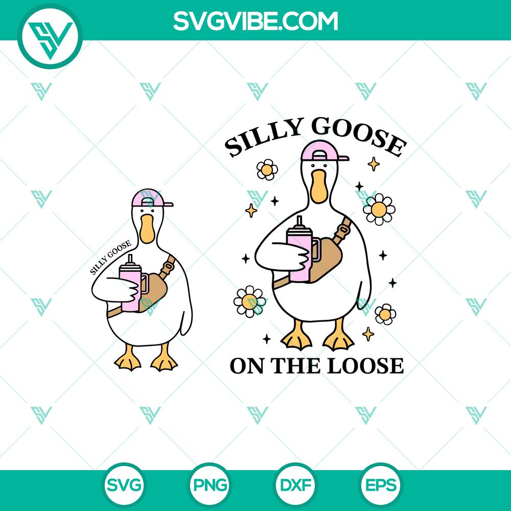 silly goose on the loose svg