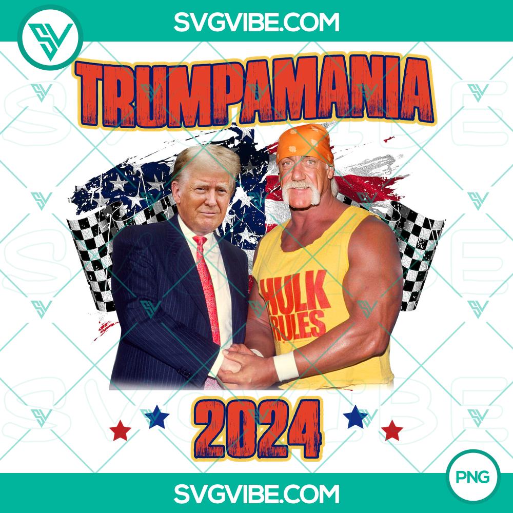 trumpmania 2024 png%2C donald trump hulk hogan png