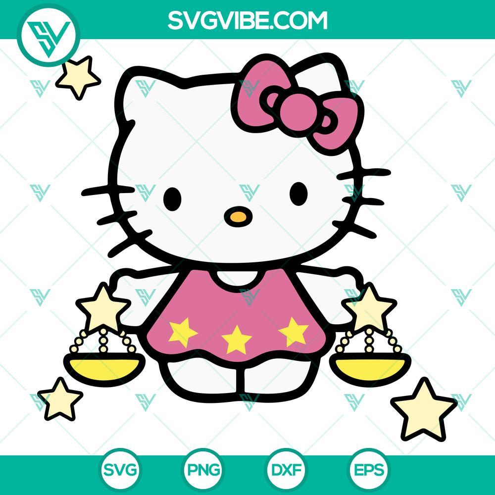 hello kitty pink svg cute kitty sweet svg hello kitty libra svg mockup