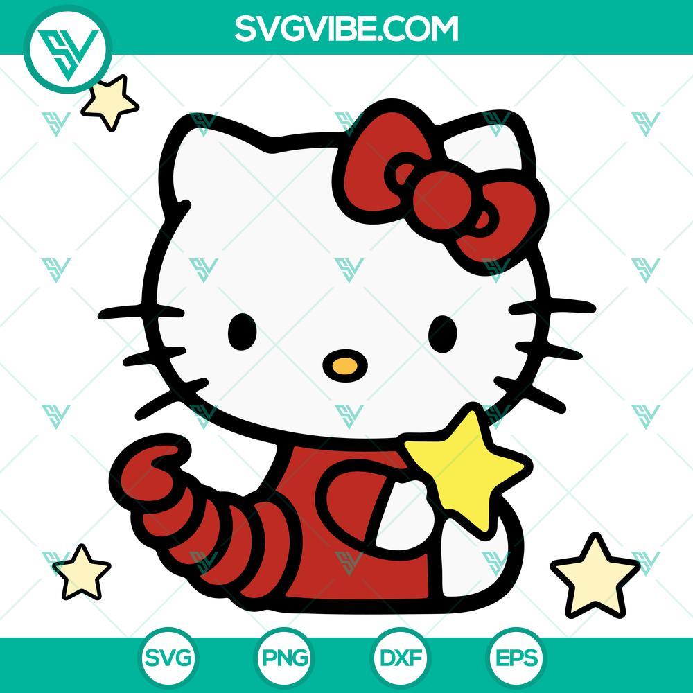 hello kitty scorpio svg cute kawai hello kitty svg mockup