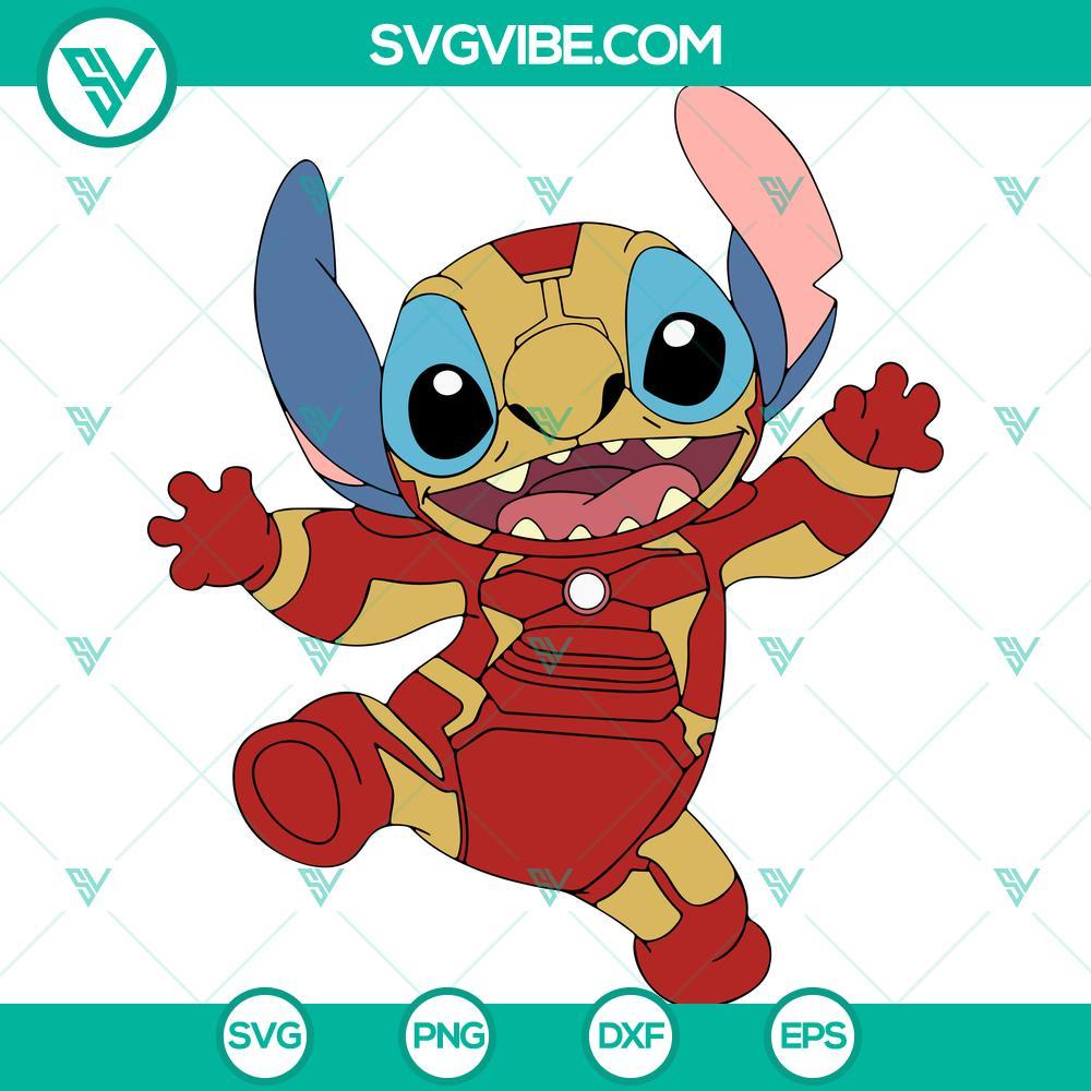 iron man stitch svg avenger iron man stitch svg png eps dxf file mockup