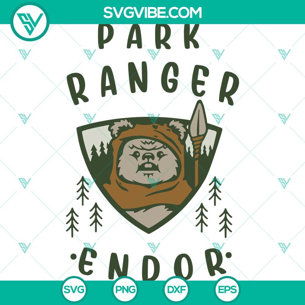 park ranger endor svg star wars boys park ranger svg png dxf eps files mockup