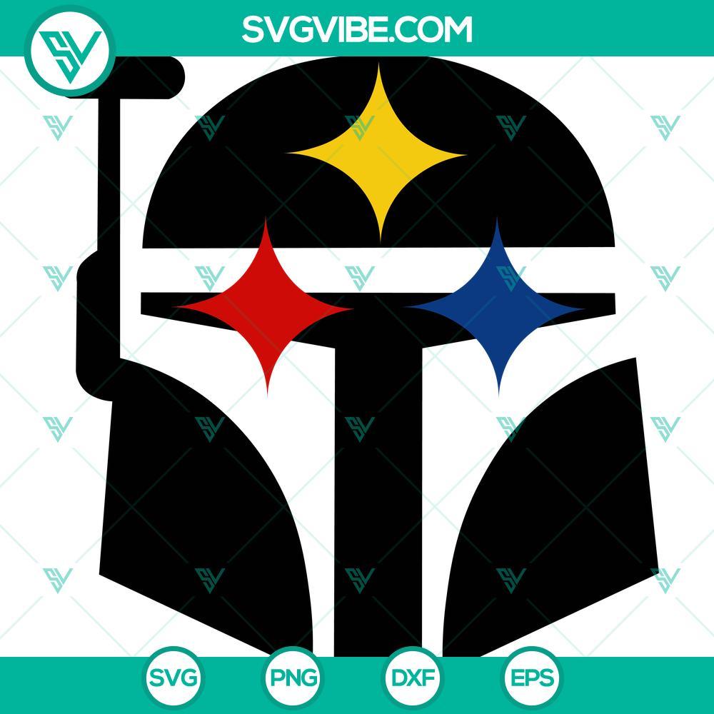 star wars darth vader steelers svg pittsburgh steelers star wars svg png dxf eps files mockup