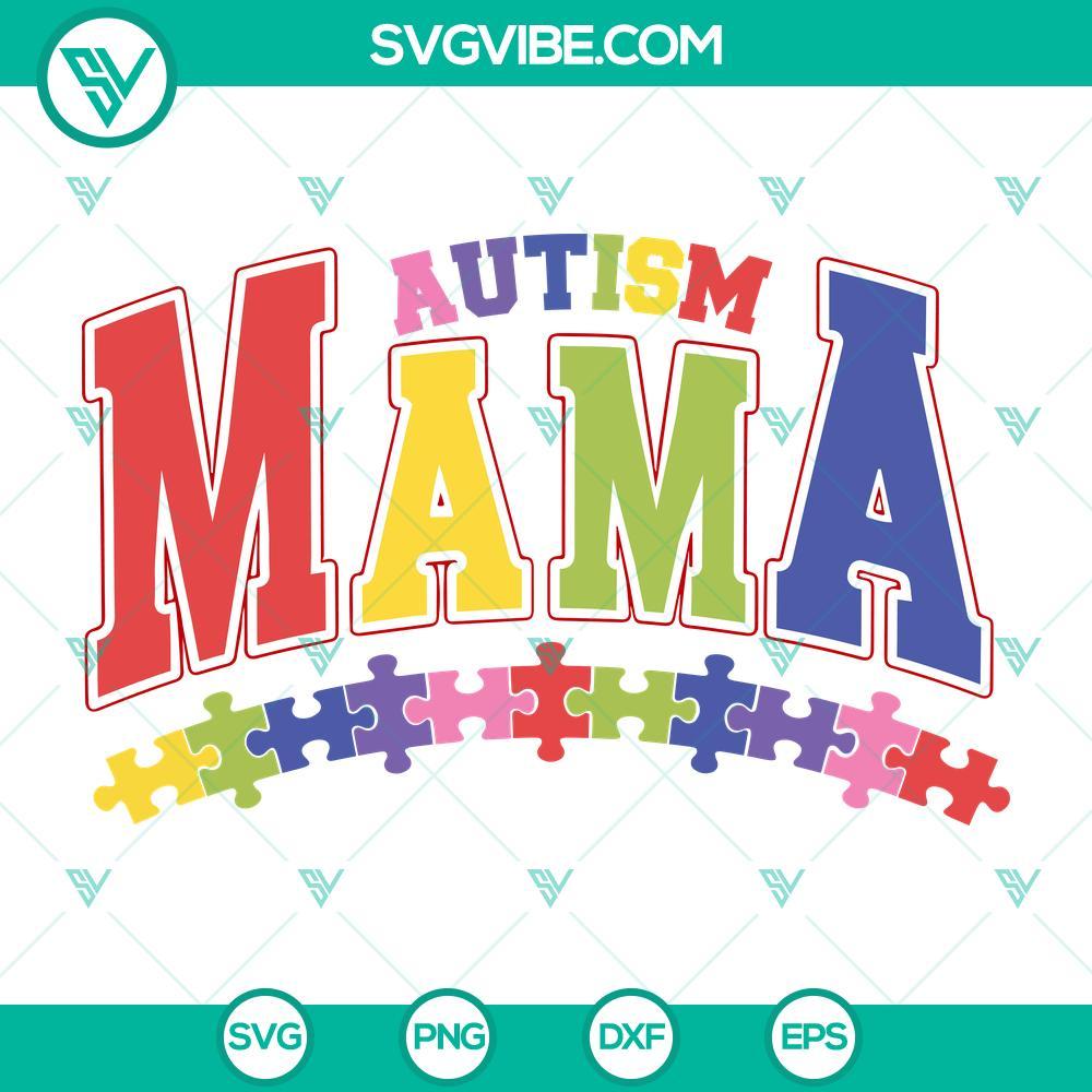 autism mama puzzle svg happy mother s day svg png dxf eps mockup