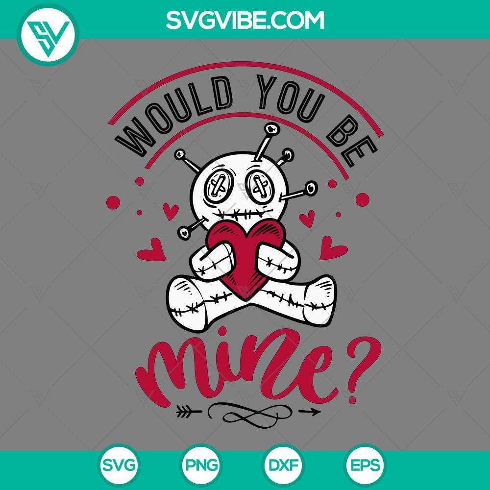 would you be mine svg valentine quotes svg png eps dxf file mockup