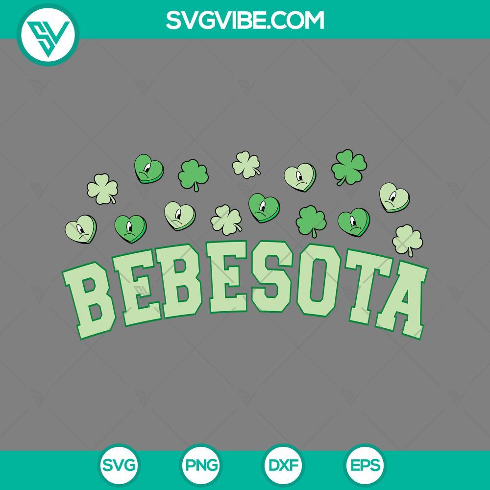 babesota st patrick s day svg bad bunny patrick s day svg png eps dxf file mockup