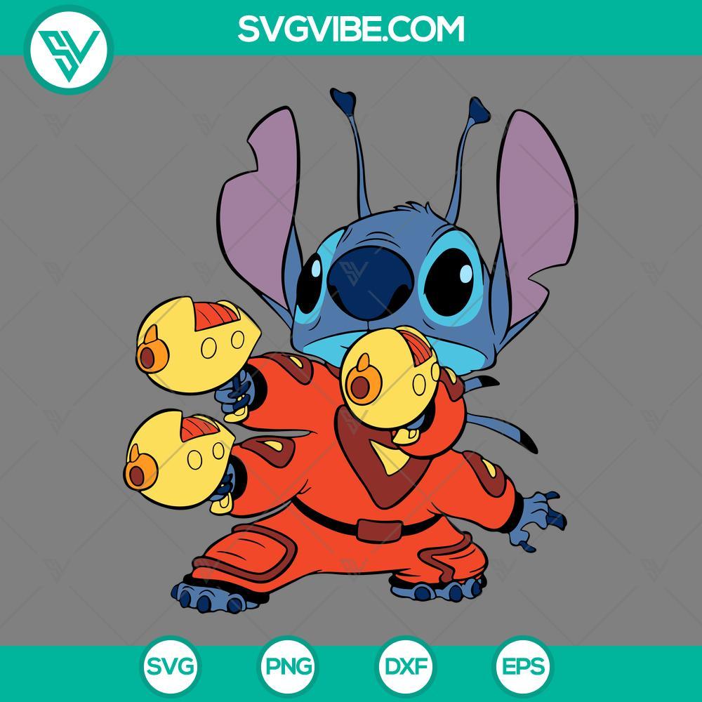 stitch stitch space fighter svg stitch and lilo svg png eps dxf file mockup