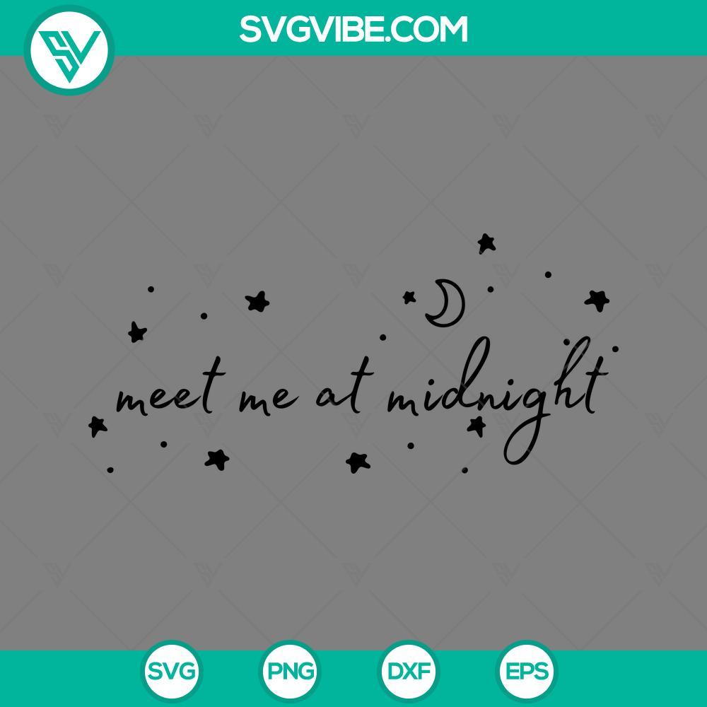 meet me at midnight svg taylor swift midnights svg png eps dxf file mockup