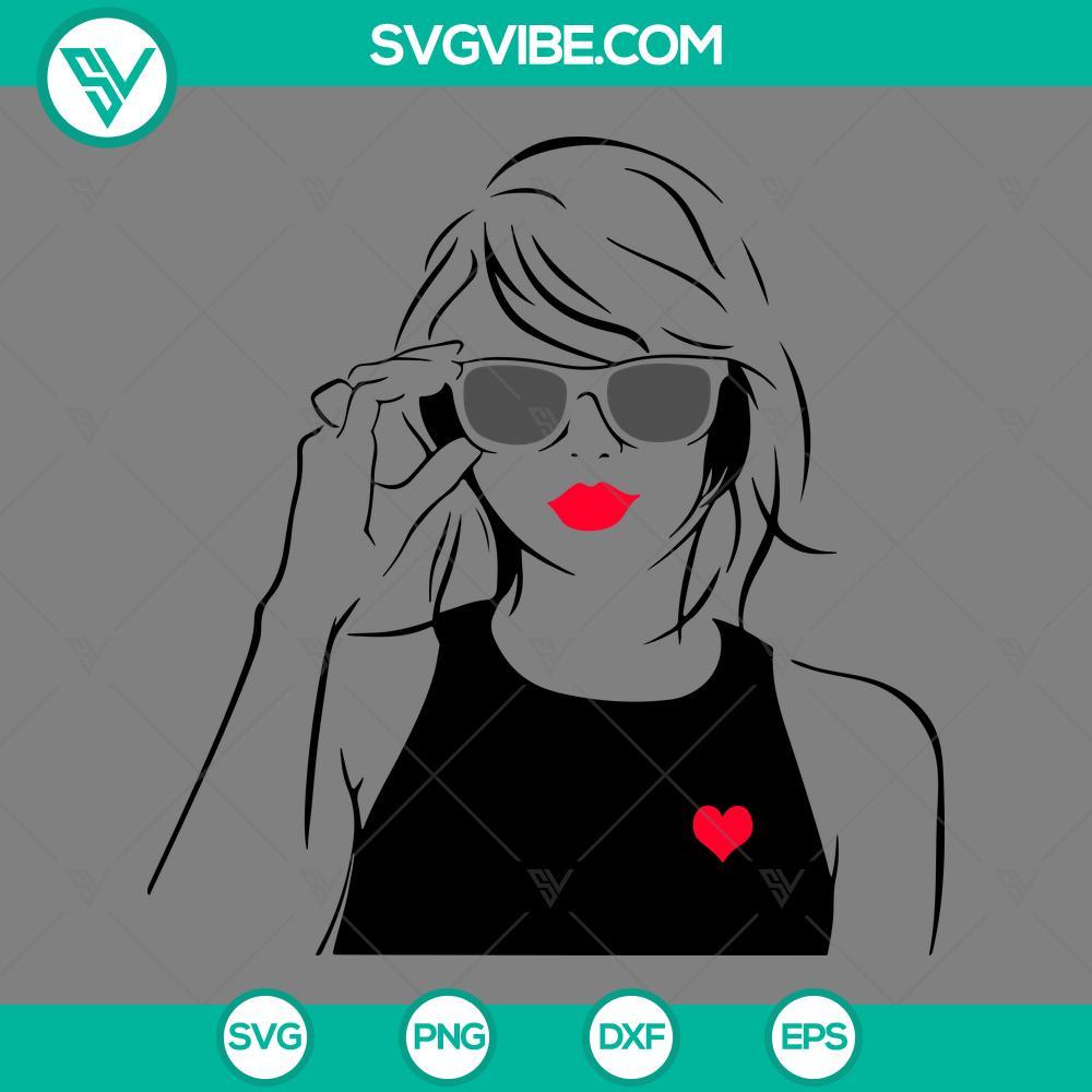 taylor swift svg png vector clipart mockup