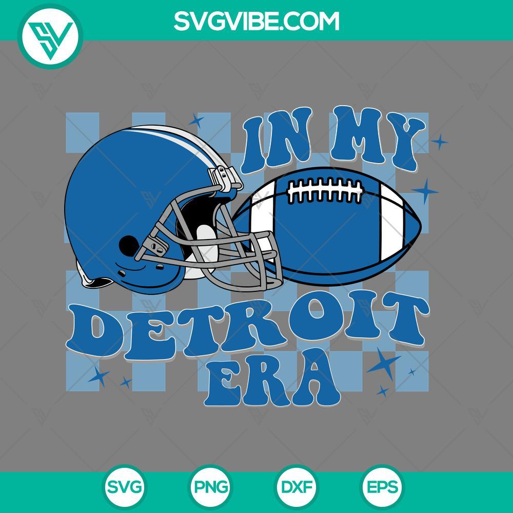 in my detroit era svg detroit football era svg taylor swift and detroit lions svg mockup