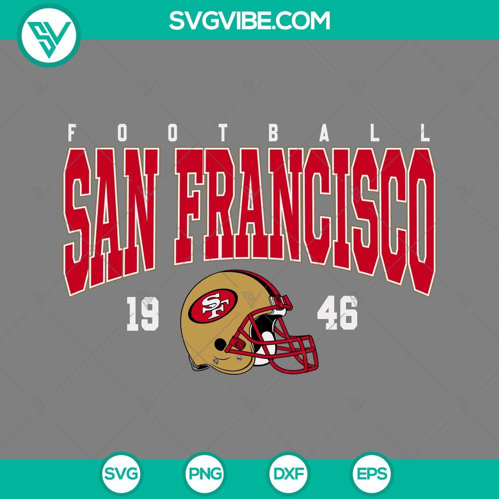 football san francisco 1946 svg 49ers helmet svg san francisco 49ers svg 49ers svg mockup