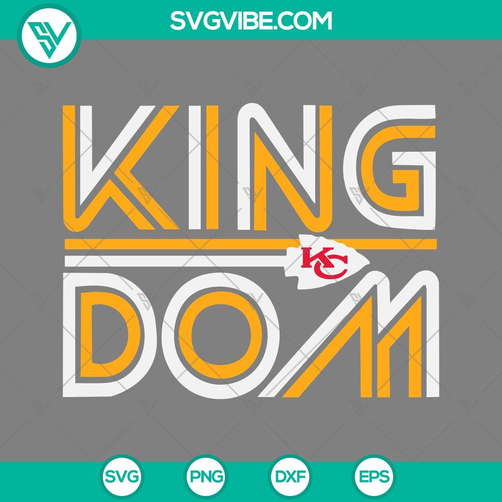 kc kingdom svg red kingdom svg kansas city chiefs football svg kansas city svg mockup