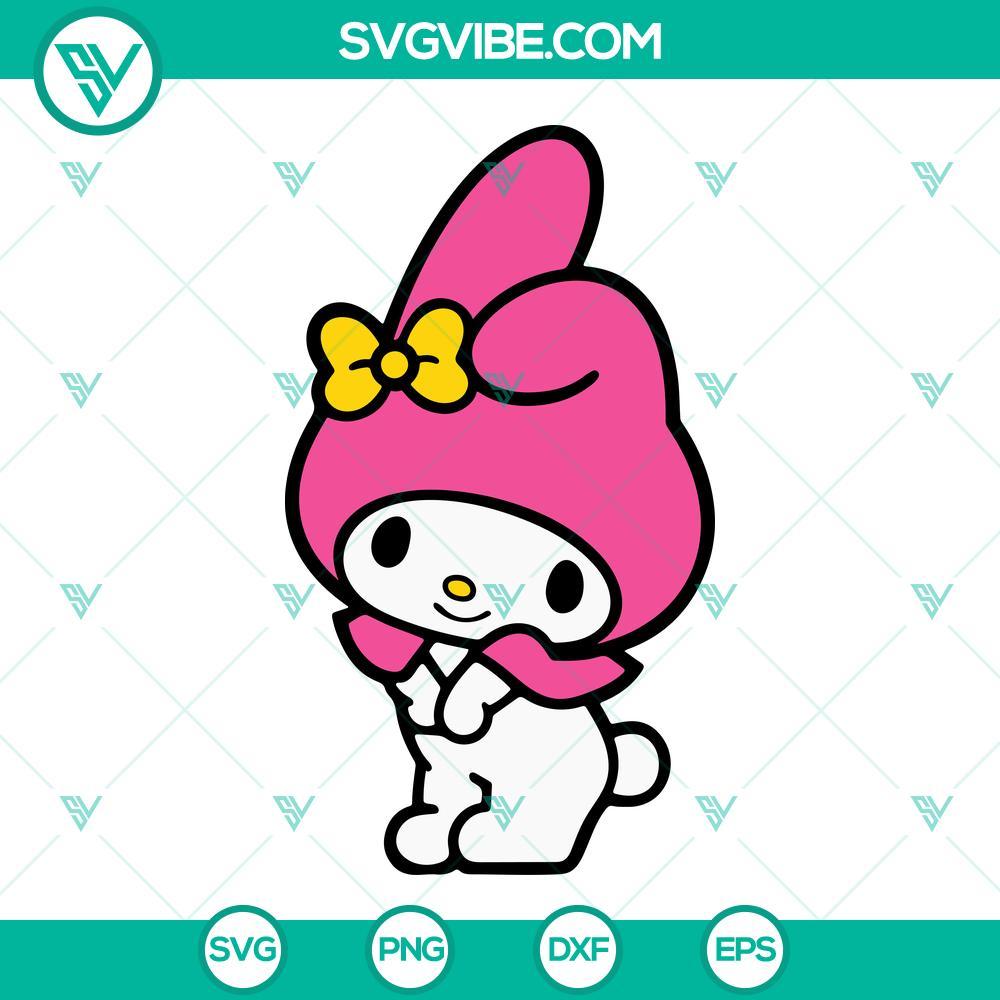 my melody svg png dxf eps files mockup