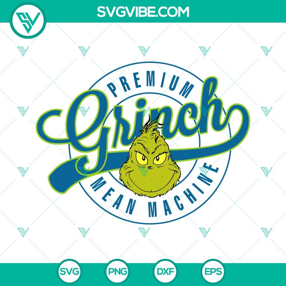 premium grinch mean machine svg grinch face svg grinch svg mockup