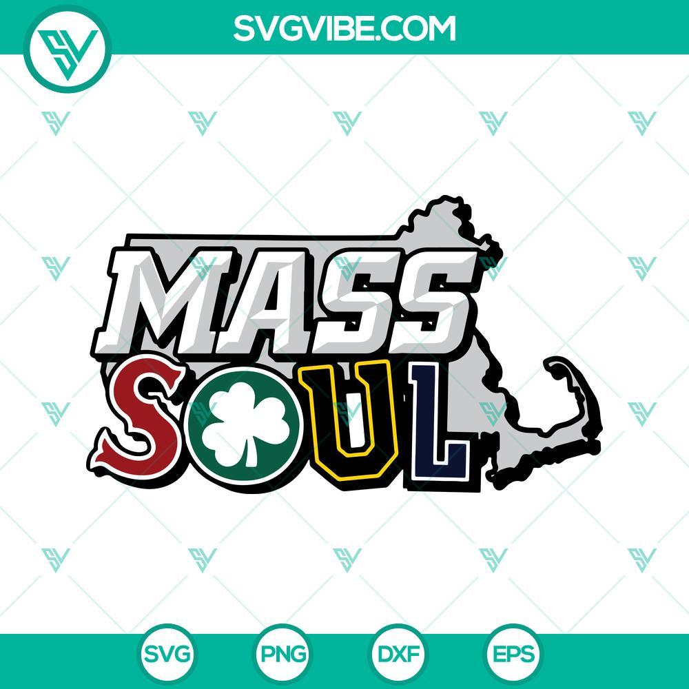 mass soul boston sports svg png dxf eps mockup