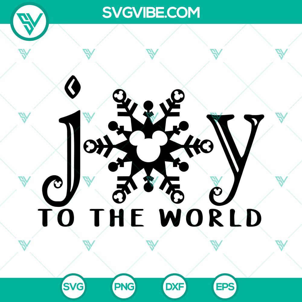 joy to the world svg mickey mouse snowflake svg joy svg christmas svg mockup