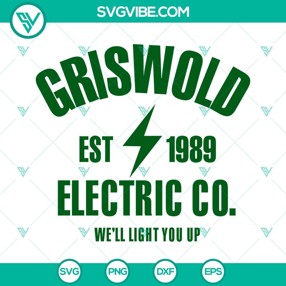 griswold electric co svg clark griswold svg png eps dxf files mockup