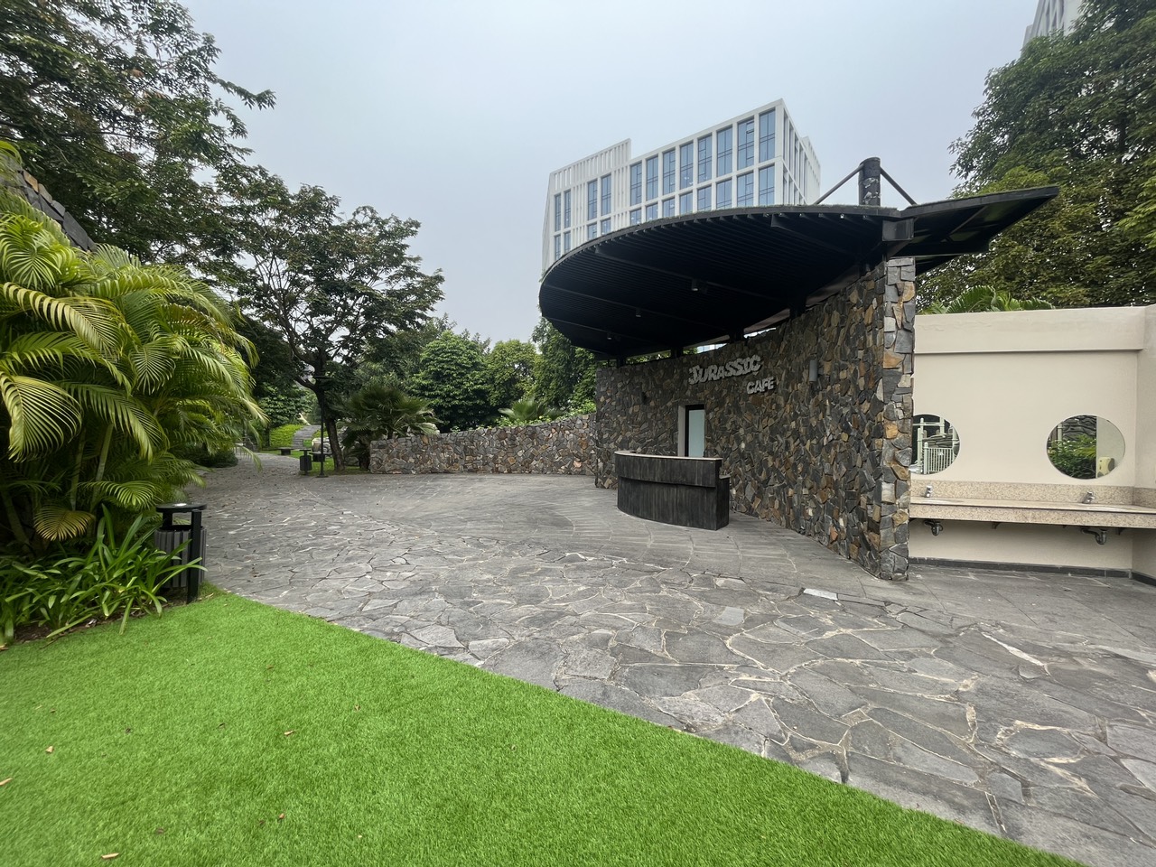 Công viên khủng long - CAFE1 - Vinhomes Riverside