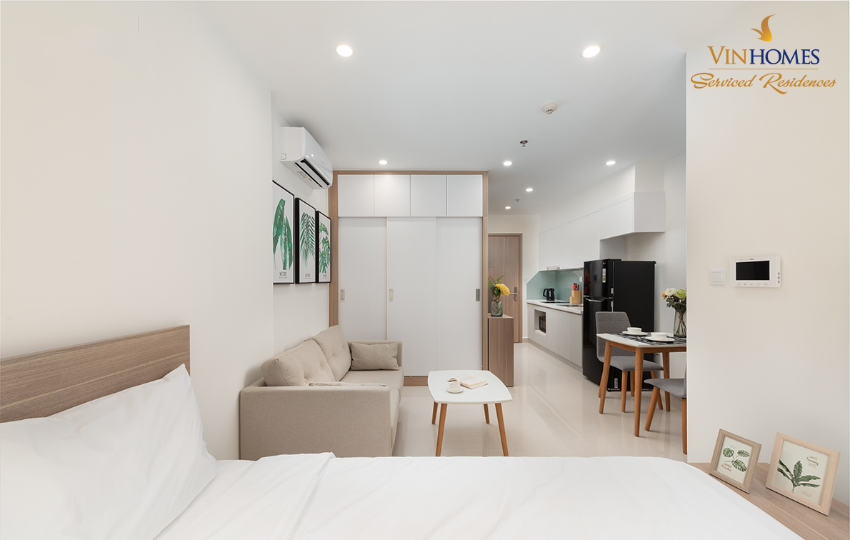 STUDIO APARTMENT - NỘI THẤT ĐẦY ĐỦ - TÒA S2.17 - V