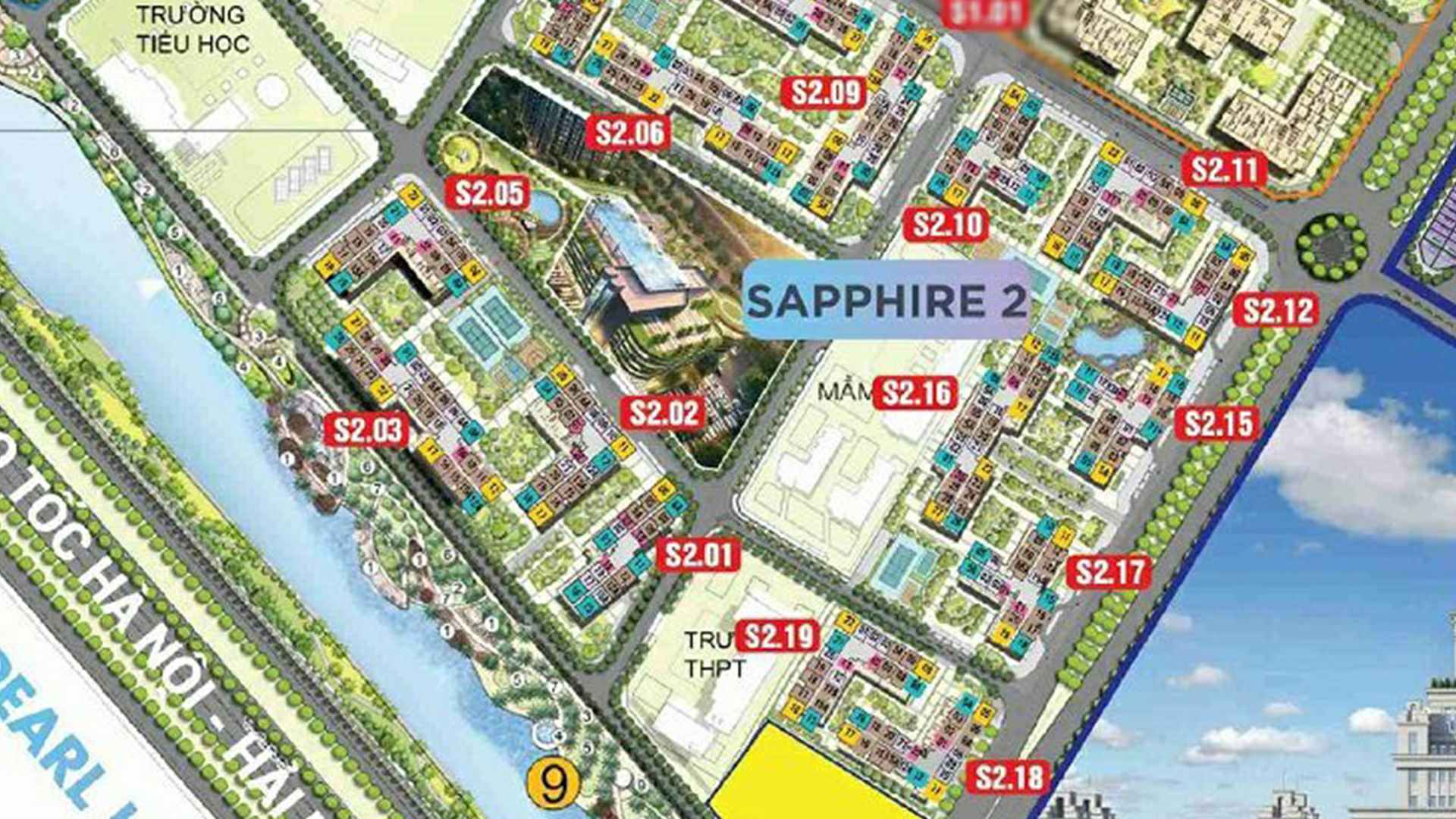 hinh anh The Sapphire 2 Vinhomes Ocean Park | Bang Gia Moi Nhat so 2