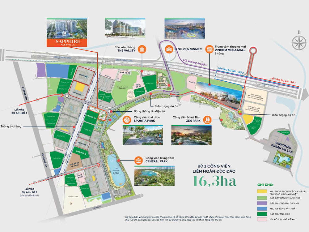 hinh anh The Sapphire Parkville Vinhomes Smart City | Truc tiep tu CDT so 2