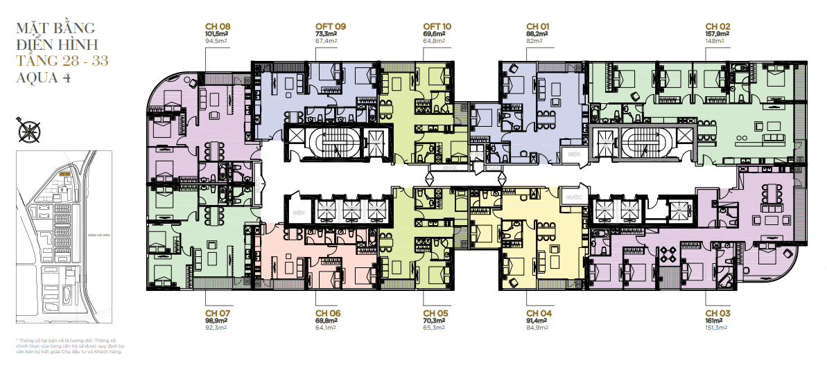 hinh anh aqua 4 vinhomes golden river mat bang chi tiet so 4