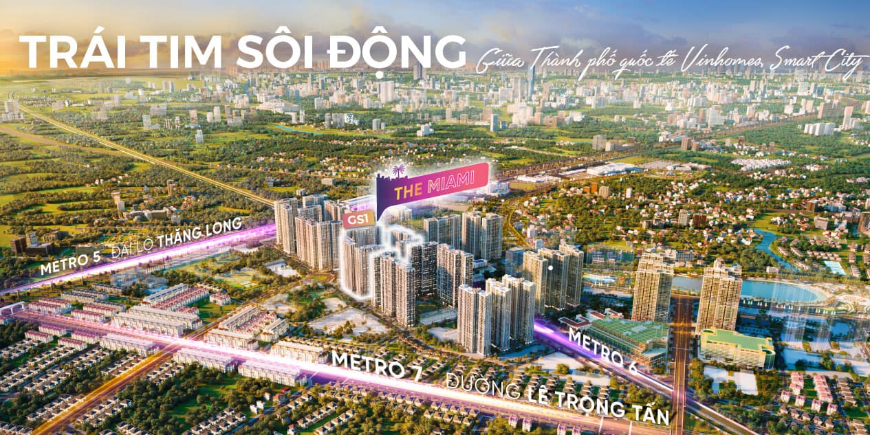 hinh anh can ho GS1 Vinhomes Smart City 3 phong ngu gia ban moi nhat so 1