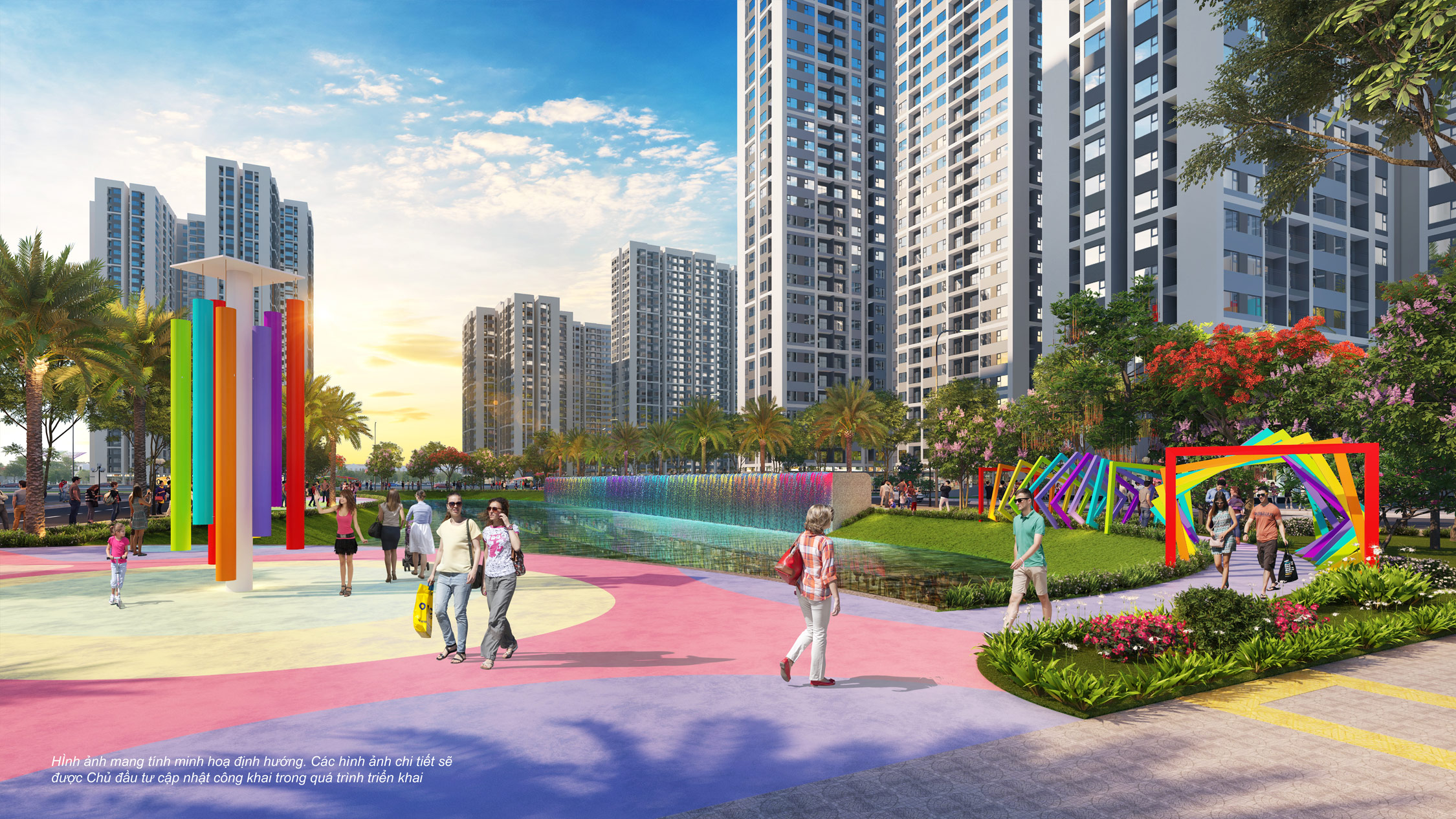 hinh anh cong vien vinhomes grand park diem vui choi giai tri hang dau sai gon so 5