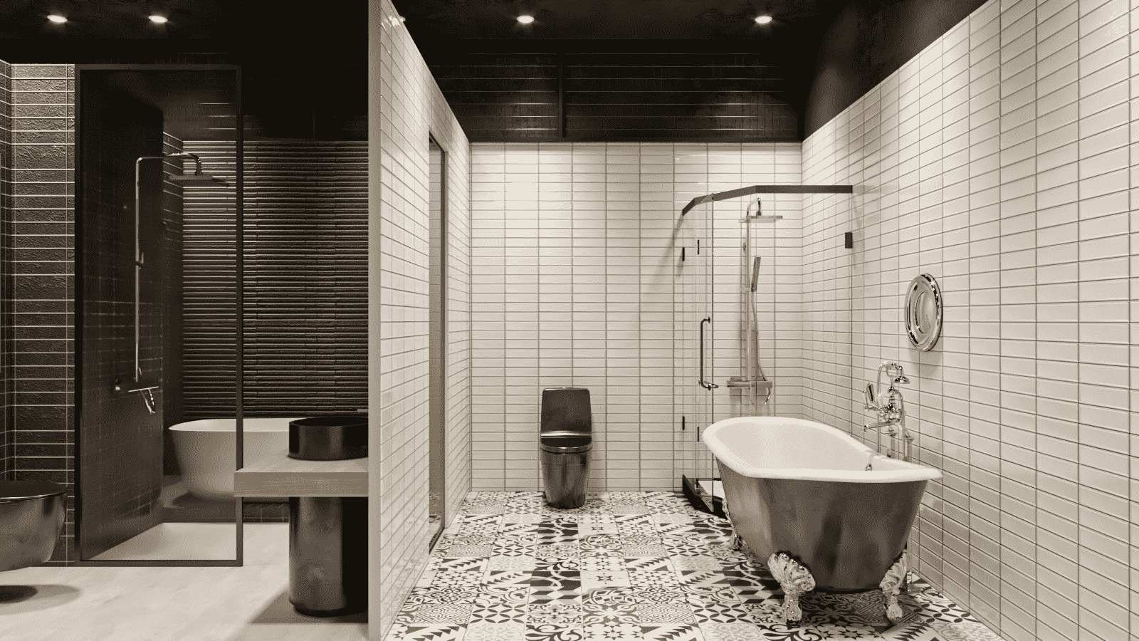 Phong cách thiết kế phòng tắm đẹp giúp cho không gian phòng tắm của bạn trở nên sang trọng, tinh tế và đẳng cấp hơn thường ngày. Với chất liệu và thiết bị cao cấp, không gian phòng tắm sẽ trở nên đẹp mắt hơn bao giờ hết. Hãy để chúng tôi giúp bạn thực hiện phong cách thiết kế phòng tắm đẹp nhất cho ngôi nhà của bạn.