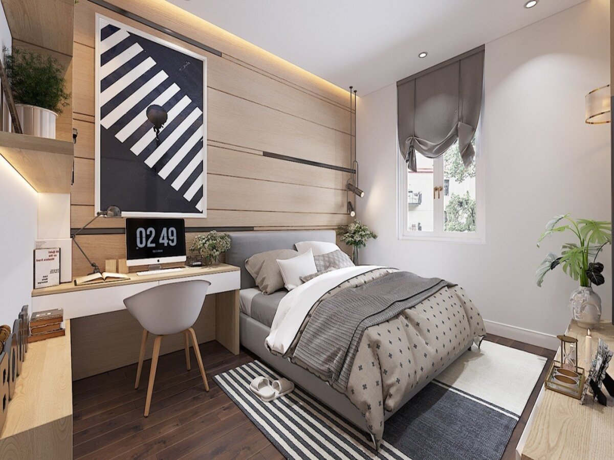 Top 10+ Ý tưởng trang trí phòng ngủ nam đẹp & ấn tượng nhất