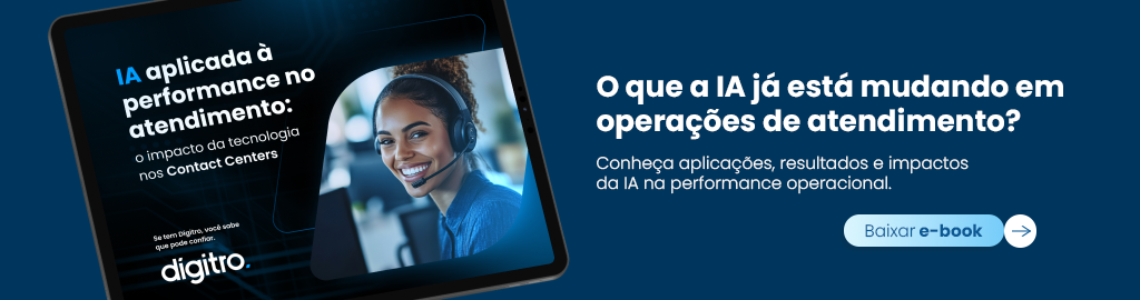 E-book sobre inteligência artificial aplicada à performance no atendimento