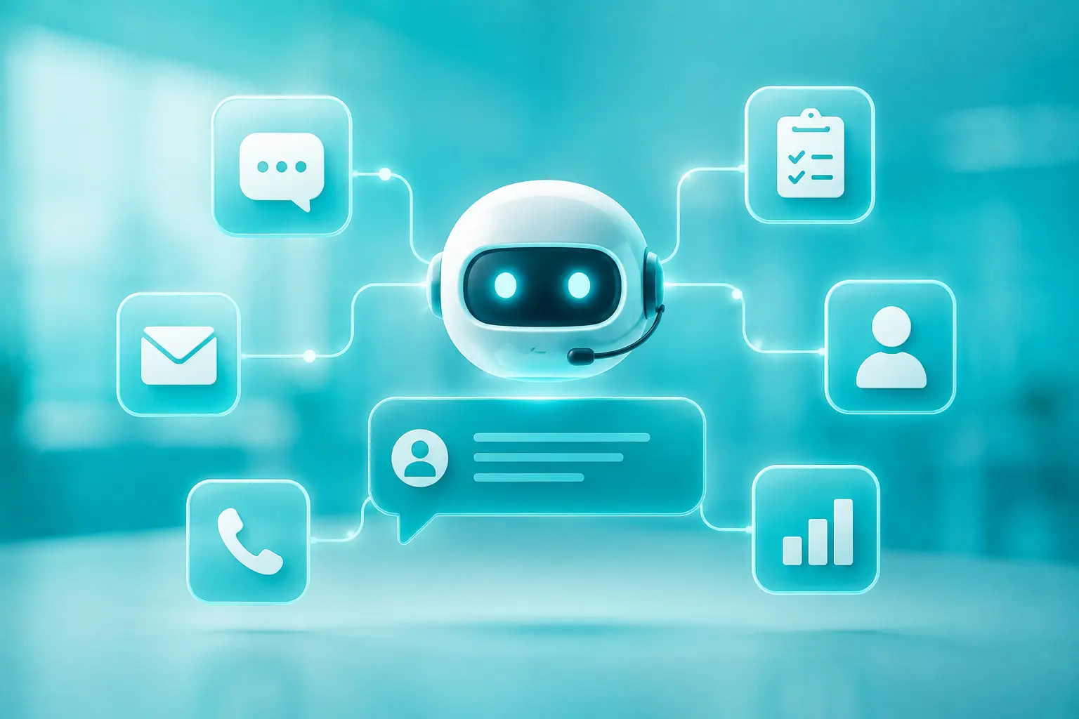 Automação no atendimento integrada a diferentes canais de comunicação