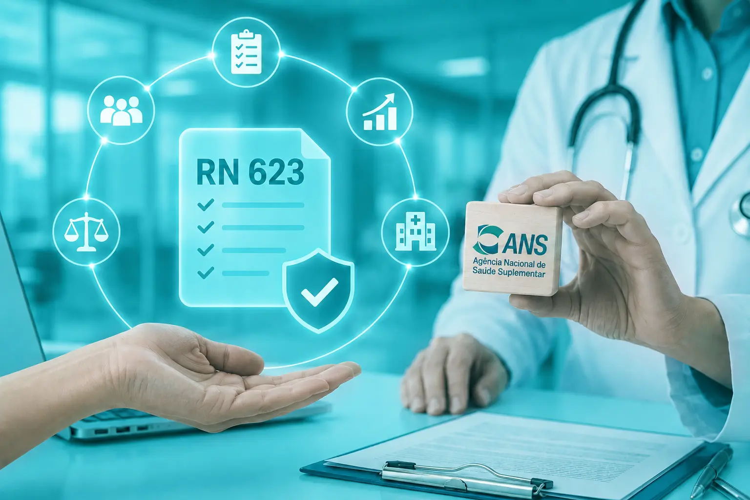 RN 623 da ANS e novas regras para atendimento das operadoras de saúde