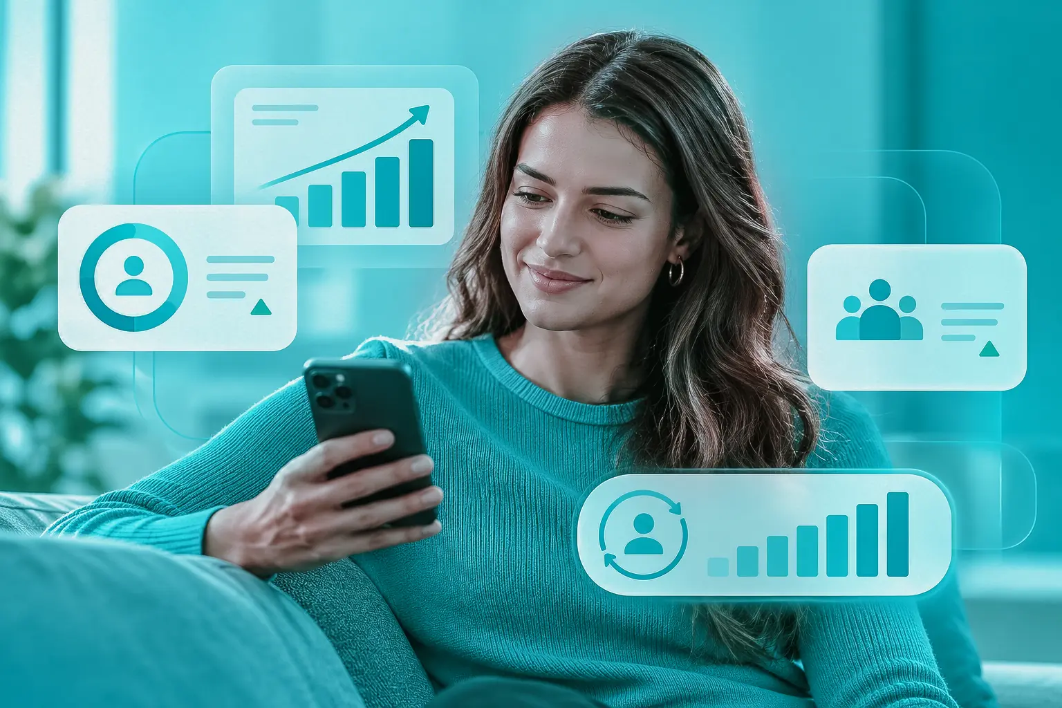Net Revenue Retention ligado à retenção e crescimento de clientes