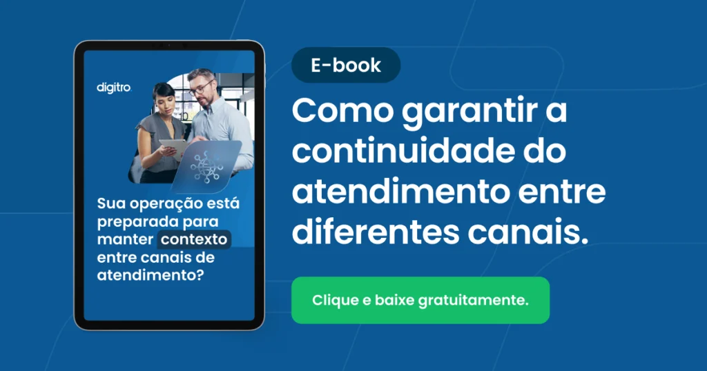 E-book Como garantir a continuidade do atendimento entre diferentes canais