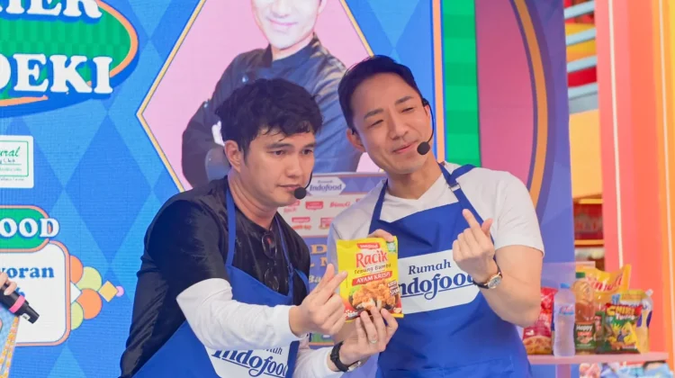 Aldi Taher Tantang Chef Jepang di Jakarta Fair, Duel Masak Dadakan Diserbu Pengunjung
