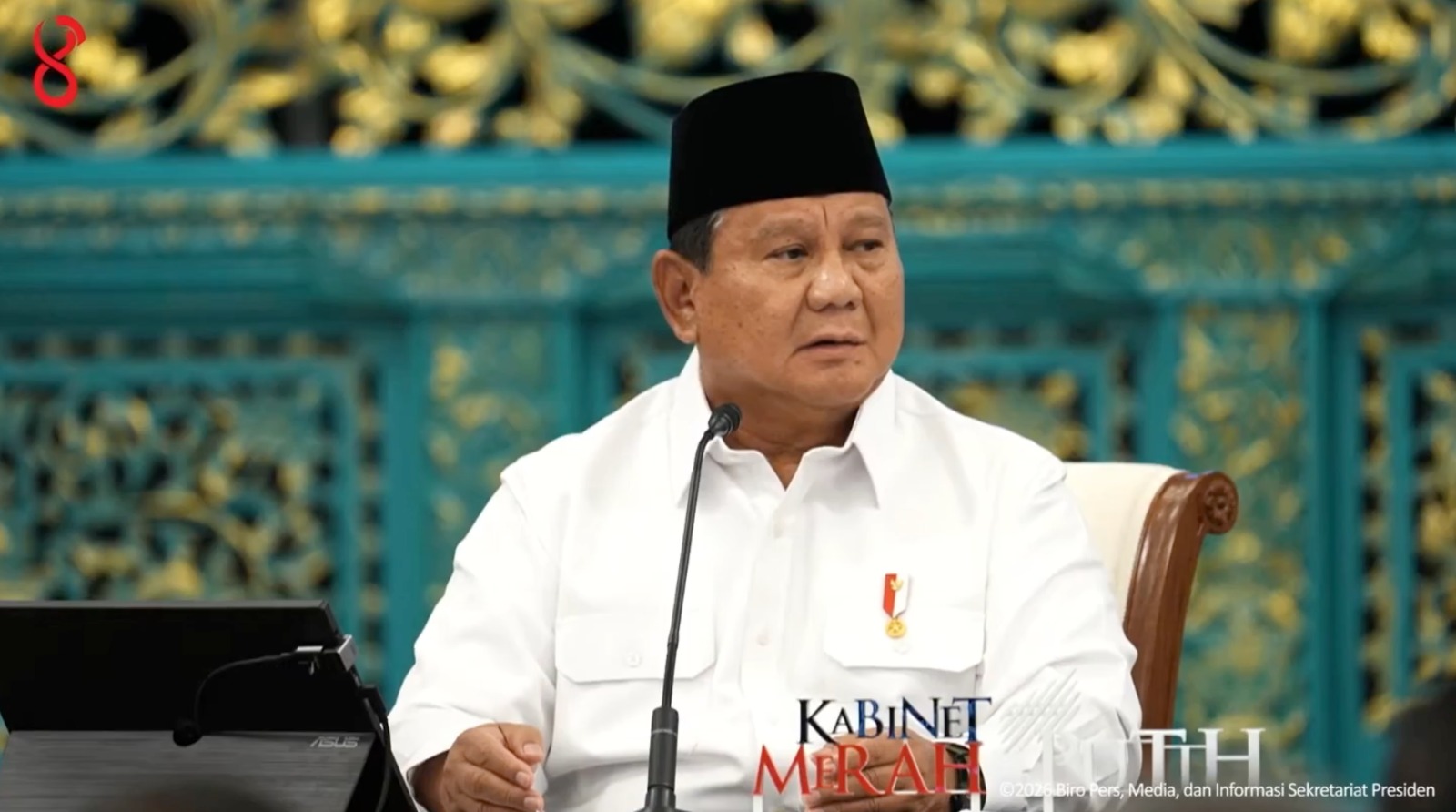Prabowo: MBG Disebut Boros, Tapi Kebocoran Negara Justru Jarang Dipersoalkan