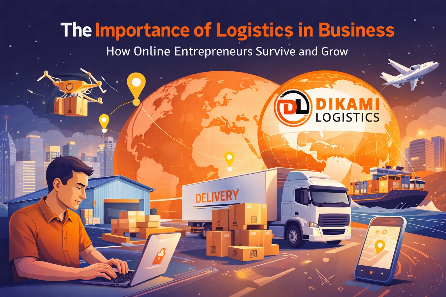 PENTINGNYA LOGISTIK DALAM BISNIS: Cara Pebisnis Online Bertahan dan Berkembang