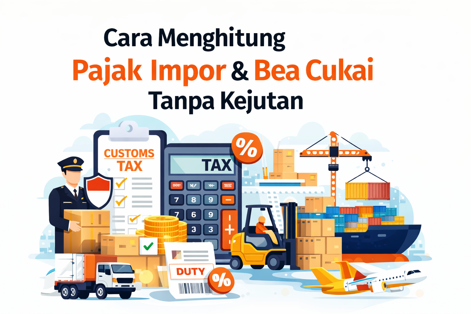 Cara Hitung Pajak Impor & Bea Masuk Biar Tak Kaget