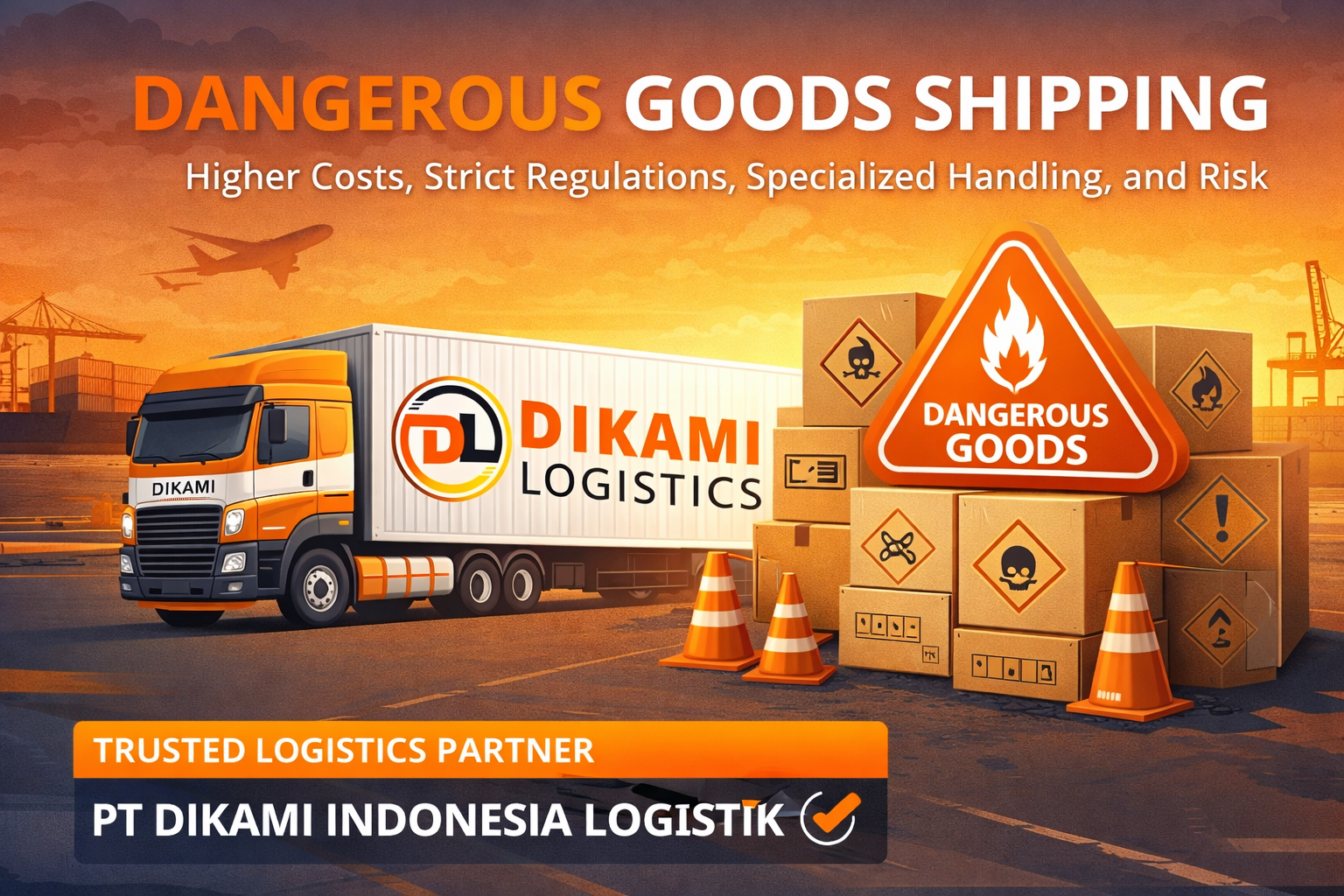 Kenapa Ongkir Dangerous Goods Lebih Mahal?
