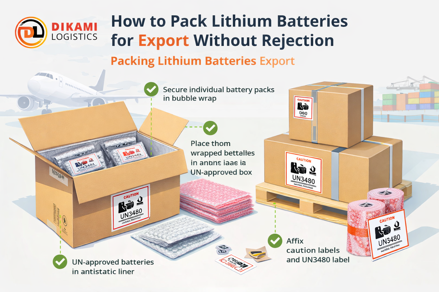 Cara Packing Baterai Lithium Ekspor Anti Ditolak